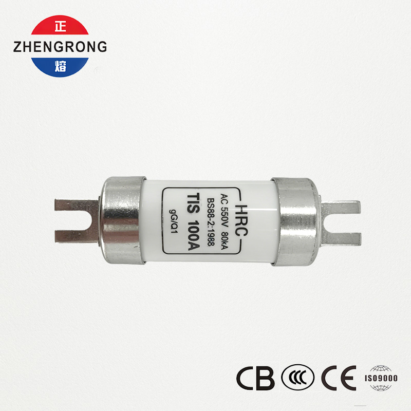550V 100A Uri ng Knife HRC Fuse | BS88-2:1986 | 80kA
