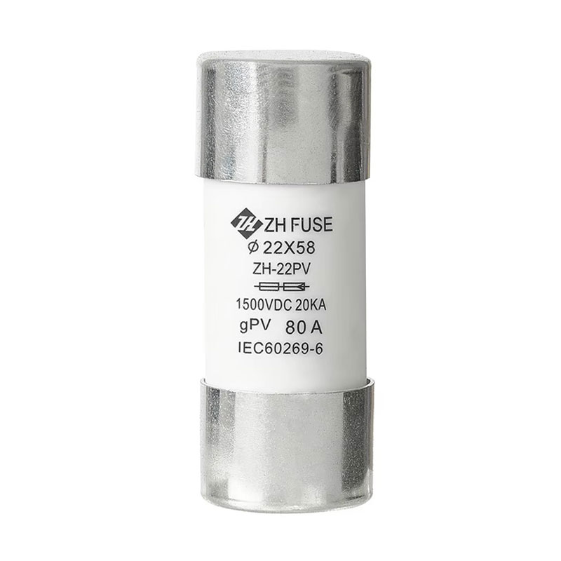 80A 22 × 58mm cylindrical fuse