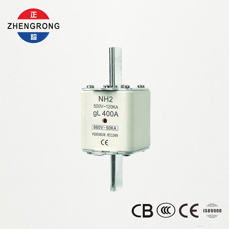 CE at IEC Certified Fuse Link NH2 660V 400A High Breaking Capacity