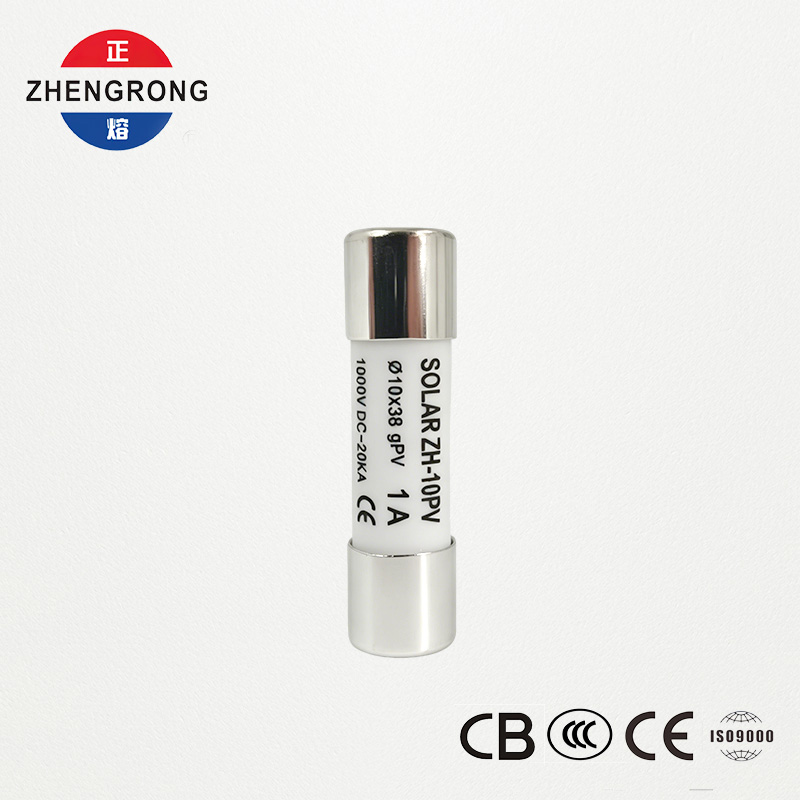 Customized 10*38 1A Solar Panel Reset Fuse Links para sa Photovoltaics