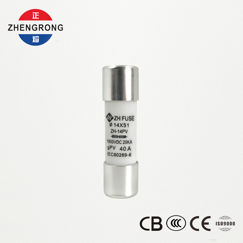 Customized 14*51 40A Solar Panel Reset Fuse Links para sa Photovoltaics