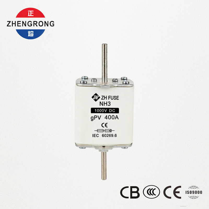 NH3 1000V DC 400A gPV Fuse para sa Solar PV Systems