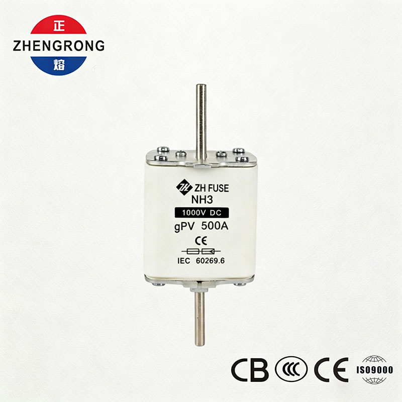 NH3 1000V DC 500A gPV Fuse para sa Solar PV Systems