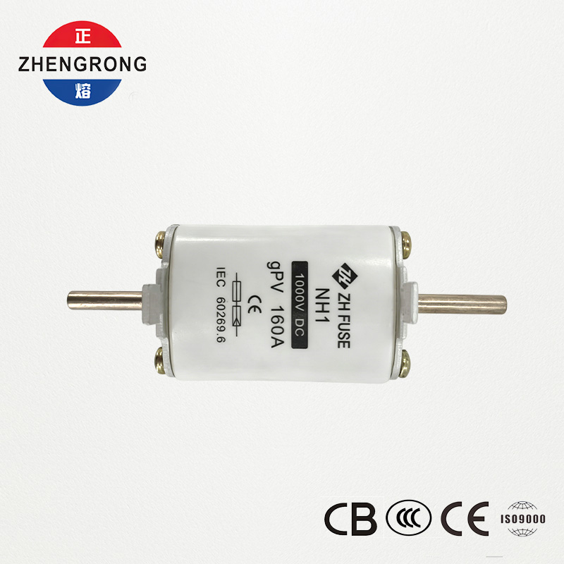 PV DC Fuse NH1 160A 1000V | CE & IEC 60269.6 Naaprubahan para sa Mga Solar Array