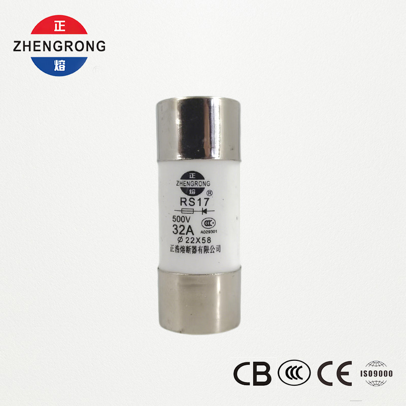 RS17 32A 500V Cylindrical Fast-Acting Fuse | 22*58mm | CCC Certified