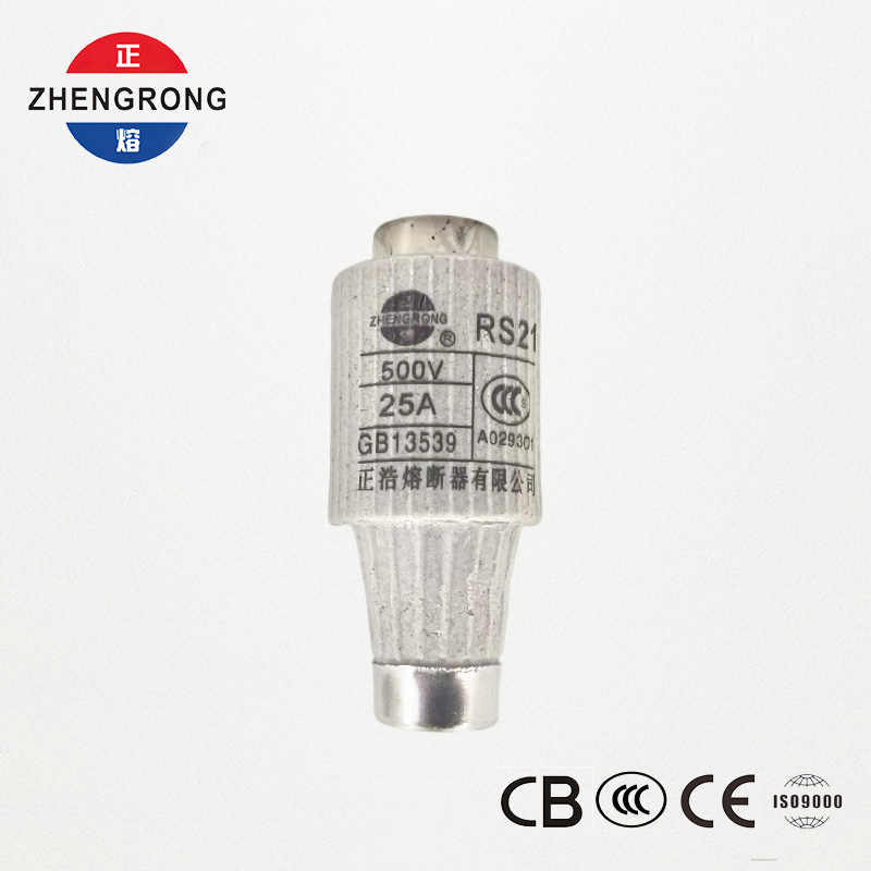 RS21 25A 500V Fast-Acting Screw-Type Fuse