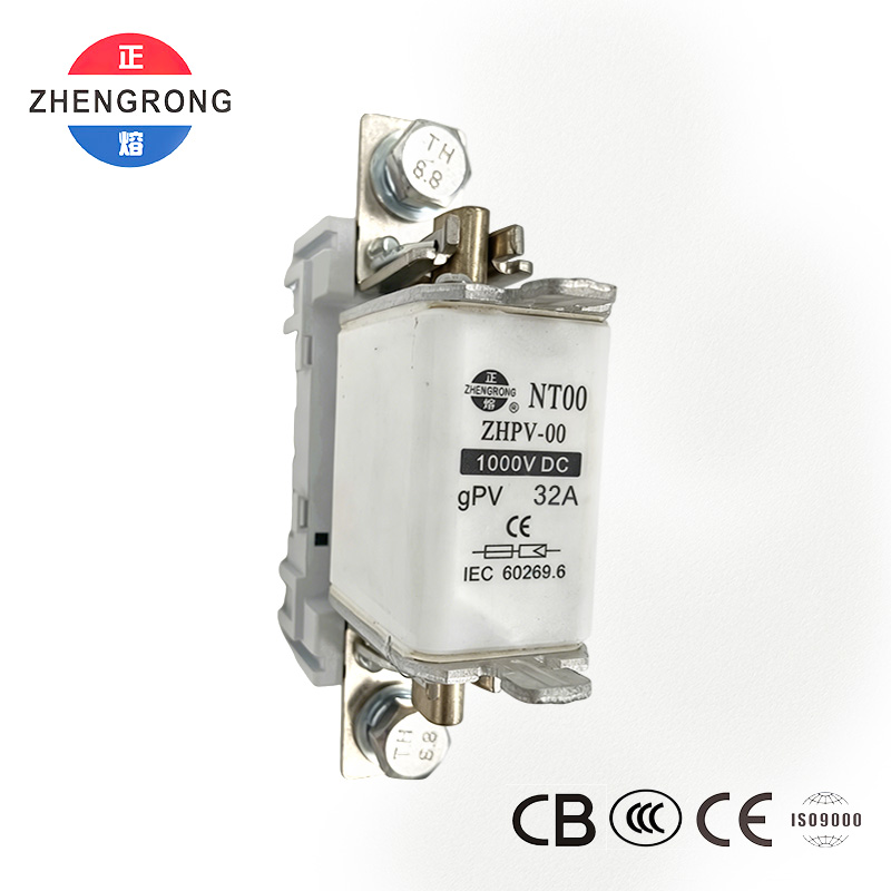 ZHPV-00 32A 1000V DC Photovoltaic Protection Fuse - CE Certified